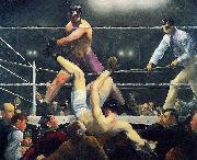 George Wesley Bellows Dempsey and Firpo china oil painting artist